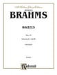 Waltzes Op. 39 piano sheet music cover